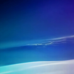 Abstract Sky Background Illustration With Blue Cloud And Gradient