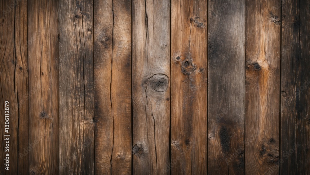 Poster rustic wooden planks background showing rich textures and natural grain patterns ideal for design an