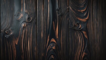 Elegant ebony wood grain texture suitable for backgrounds and patterns featuring rich dark tones and intricate natural designs.