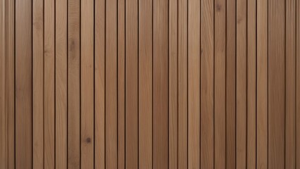 Obraz premium Wooden vertical panels in light brown showcasing a seamless and natural texture ideal for interior and exterior design projects.