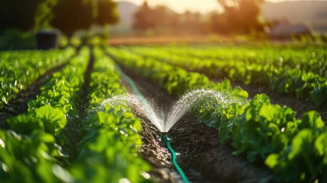 Automated smart irrigation system efficiently using