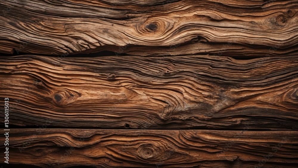 Poster detailed close-up of rustic wood surface highlighting intricate textures and patterns ideal for back