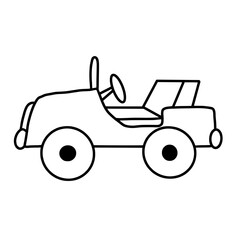 Hand-painted children's toy cars