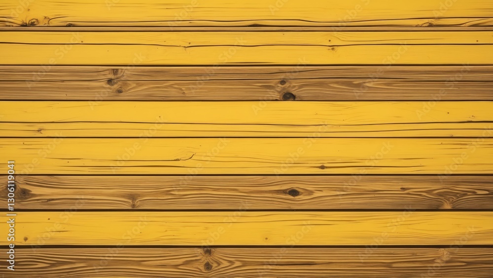 Poster sun yellow wooden planks background with horizontal orientation and soft bottom left lighting perfec