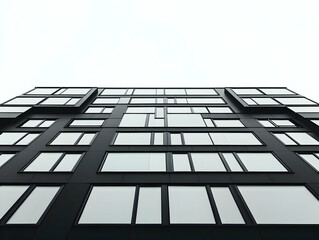 Modern Building Facade Illustration