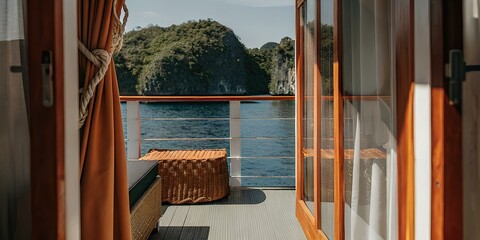 Serene Escape: A Balcony Overlooking Nature