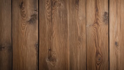 Naklejka premium Natural light brown wooden planks with rich texture and grain patterns suitable for backgrounds and design purposes.