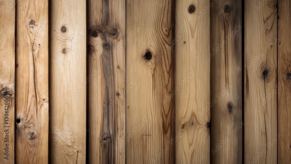 Aufkleber natural pine wood texture background featuring varied grain patterns and colors ideal for design and