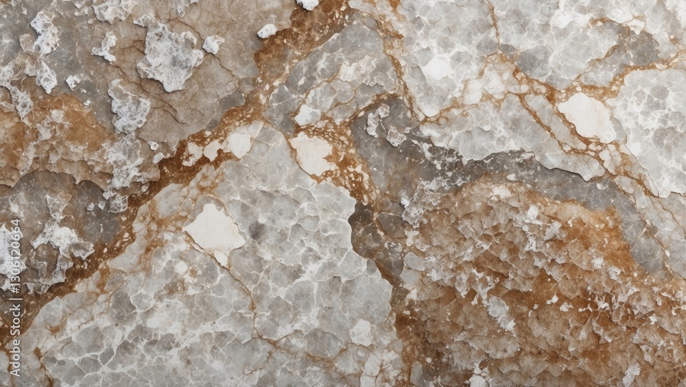 Poster high resolution closeup of polished marble texture featuring intricate natural patterns and earthy t