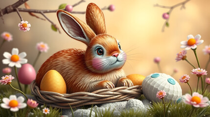 Ostereier bunt bemalt