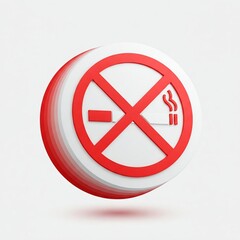 Obraz premium no smoking sign