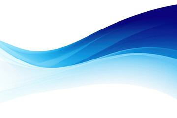 Obraz premium Abstract blue wave gradient border png overlay effect, transparent background