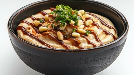 Delicious Homemade Hummus Recipe A creamy and flavorful Middle Eastern dip, perfect as an appetizer or healthy snack Explore our easy-to-follow instructions with tahini, chickpeas, lemon juice