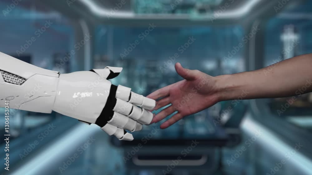 Poster a hand presenting a futuristic display of colorful charts and graphs, symbolizing data analysis and 