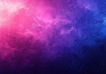 Obraz premium Abstract colorful background featuring vibrant gradients in shades of pink, purple, and blue with a textured surface for creative design projects