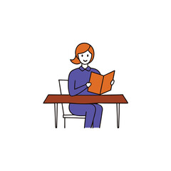 businessman working on laptop