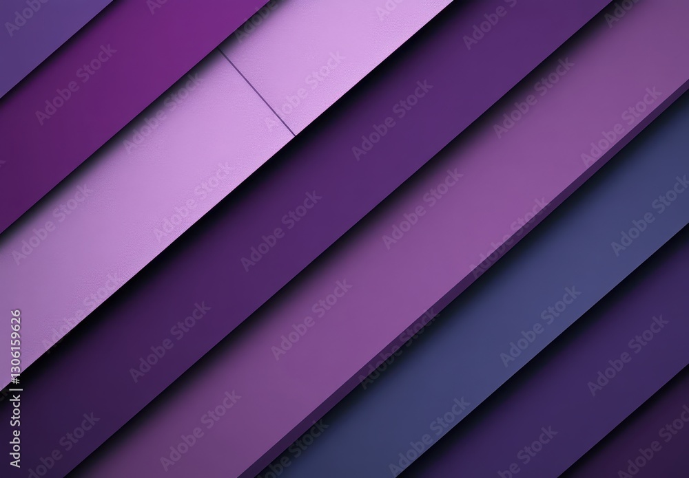 Poster abstract design featuring layered purple shades and angular lines creating a dynamic visual effect f