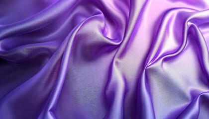 Obraz premium Purple Silk Fabric Drapes: A Luxurious Texture