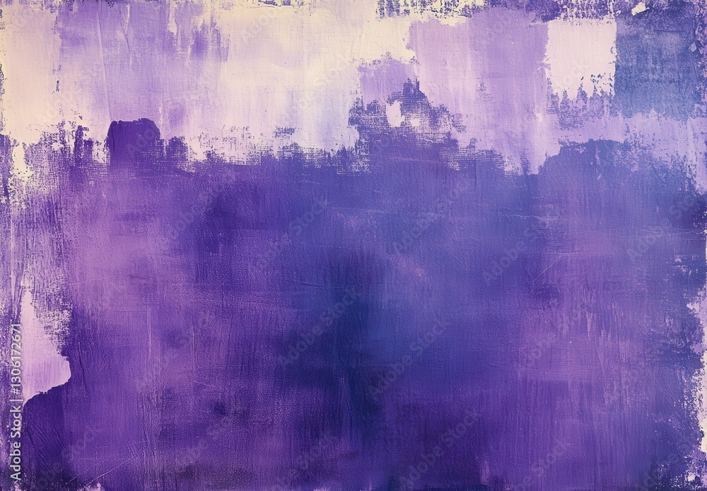 Aufkleber abstract purple texture with soft brush strokes creating a serene and calming atmosphere for artisti