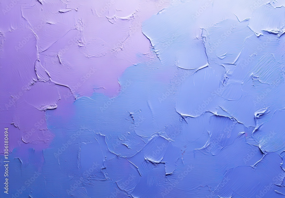 Poster abstract textured background with soft purple and blue hues creating a serene and calming atmosphere