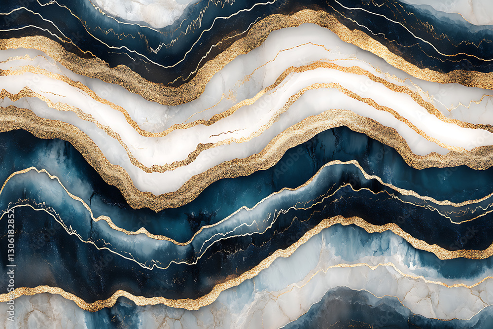 Aufkleber elegant abstract geode patterns studio digital art textured background close-up view modern design i