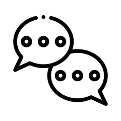 chat line icon