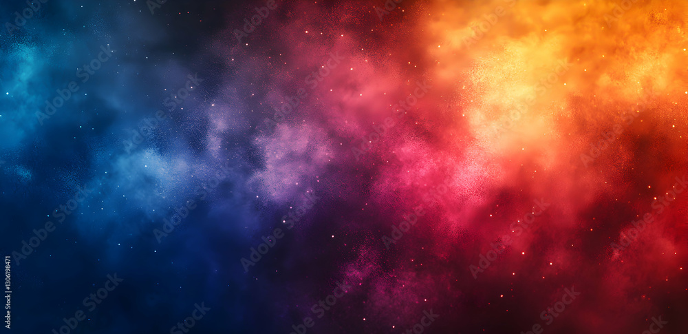 Poster colorful gradient texture background with a grainy aesthetic design element