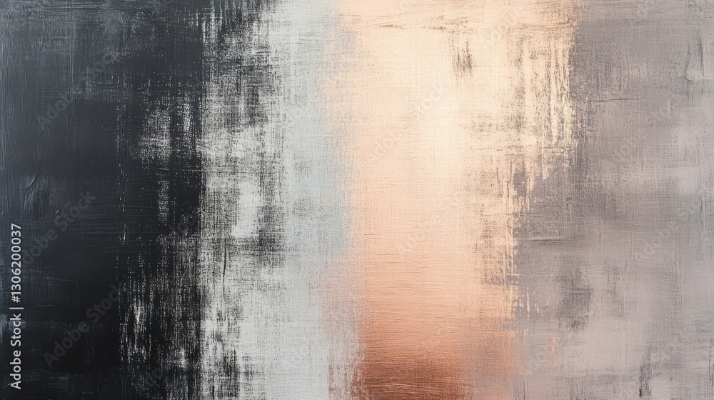 Poster textured metallic background transitioning from dark to light hues with a subtle sheen