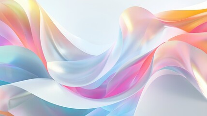 Abstract vivid colorful wave flow express the energetic texture. Seamless texture of vividness curve swirling convey sense of harmony and wonderful scene perfect for effect and graphic design. AIG53.
