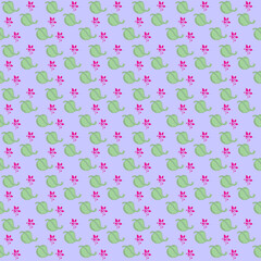 seamless pattern for textile design