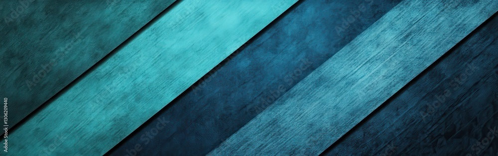 Poster textured diagonal stripe pattern in shades of blue and teal showcasing depth and contrast