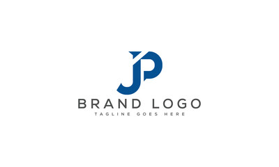 letter JP logo design vector template design for brand.
