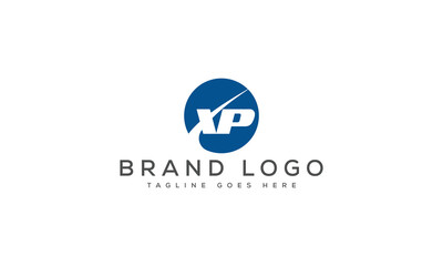letter XP logo design vector template design for brand.
