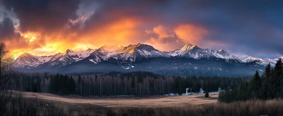 Dramatic layered fog enveloping sunlit alpine peaks at dawn, ideal for hiking app interfaces, eco-conscious travel brochures, and nature conservation guides.