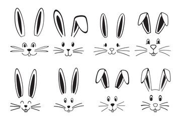 rabbit face, bunny face