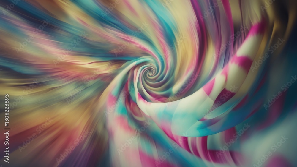 Poster use an abstract swirled background with a vibrant geometric pattern for labels, fabrics, tablecloths