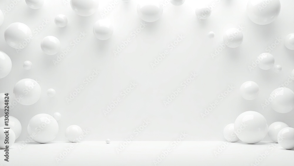 Poster background design featuring geometric shapes for a website banner and product presentations. a minim
