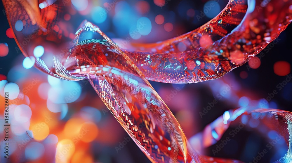 Canvas Prints an abstract swirl of vibrant colors and textures emerges in captivating clarity. this image showcase