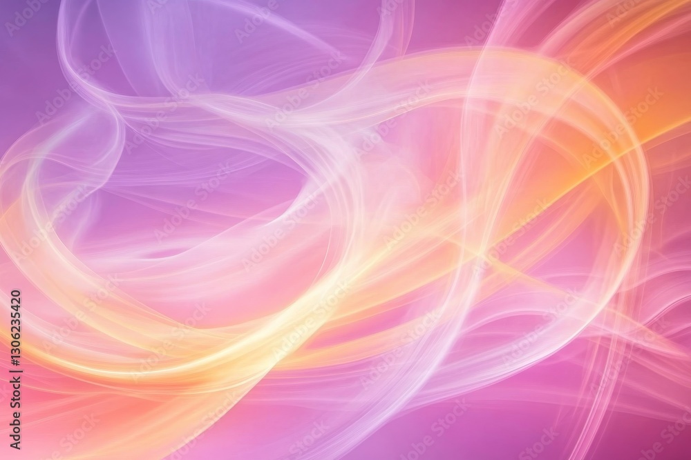 Poster A mesmerizing swirl of multicolored smoke fills the frame, creating a stunning visual spectacle of dynamic colors with ample copy space on the right