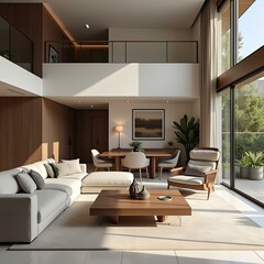 Fototapeta premium modern living room