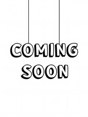  Playful Minimalist Coming Soon Graphic for Upcoming Events Social Media Post