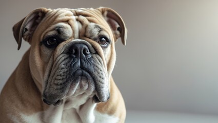 Obraz premium English Bulldog Canine Portrait