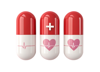 medicine, Red Health Pills, Essential Medicine for Wellness, red, health, pills, essential, wellness, capsules, pharmacy, natural, organic, nutrition, vitality, dosage, clear, effective, safe