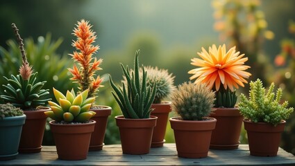Fototapeta premium Creative Ideas for Potted Plants