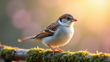 Fototapeta premium European Tree Sparrow (Passer montanus)