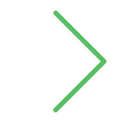 Common green outline icon pack