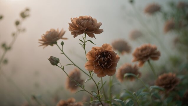 delicate amber blossom image