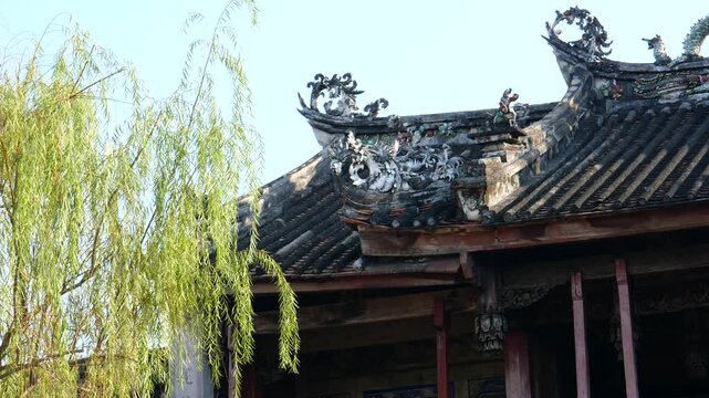Kian Un Keng Shrine located next to Bangkok&rsquo;s Chao Phraya River