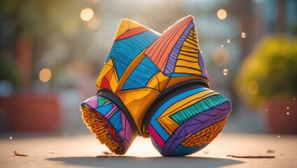 Whimsical Images Featuring Geometric Designs