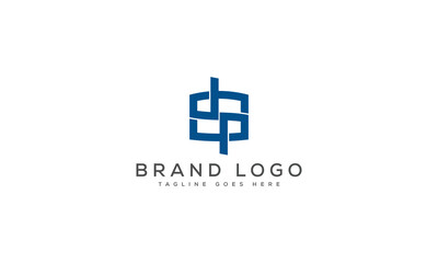 Obraz premium Creative DP logo for Branding and Startups.